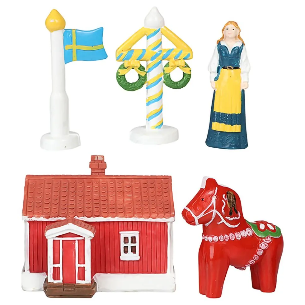 Midsommar Smådekorationer Set