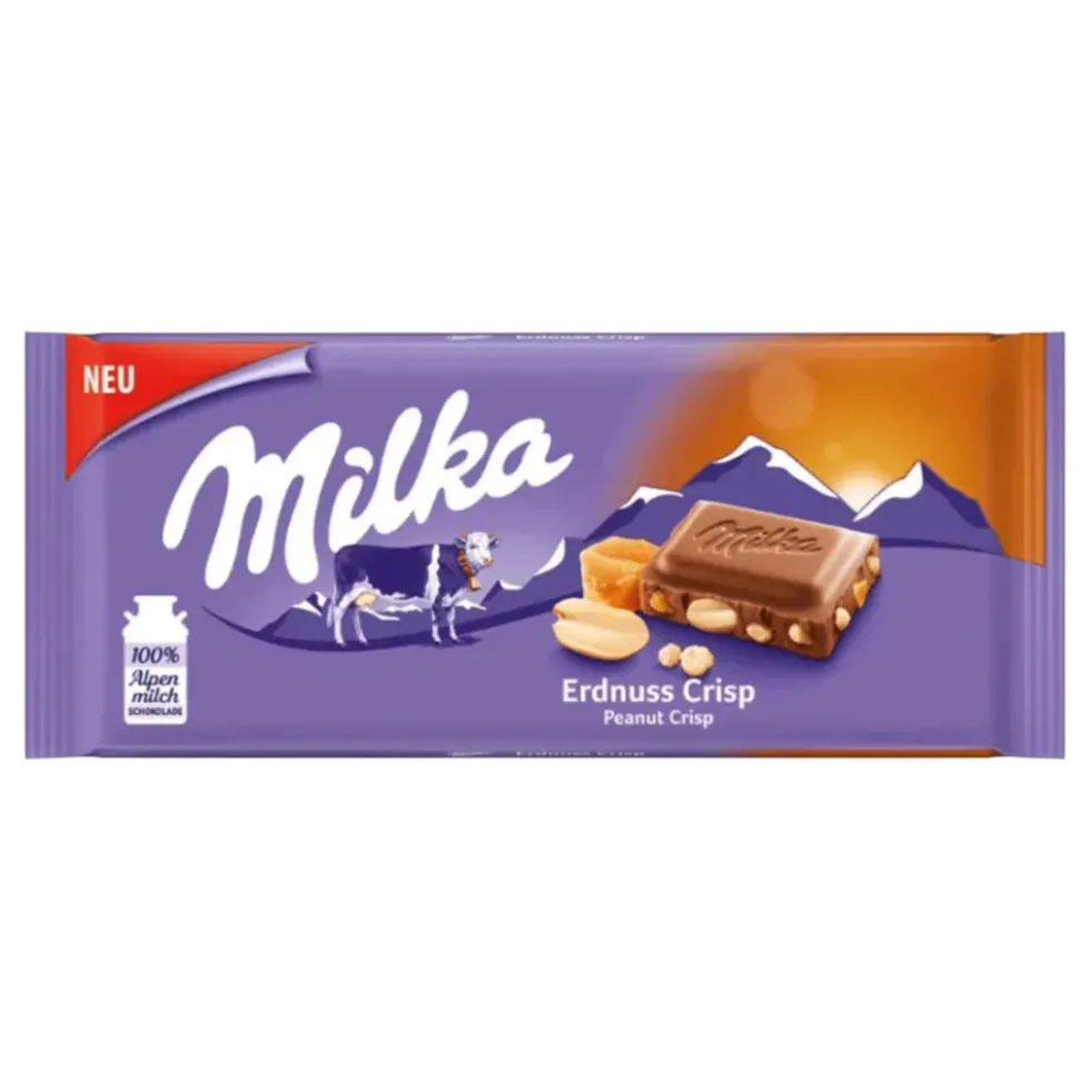 Milka Peanut Crispy Caramel