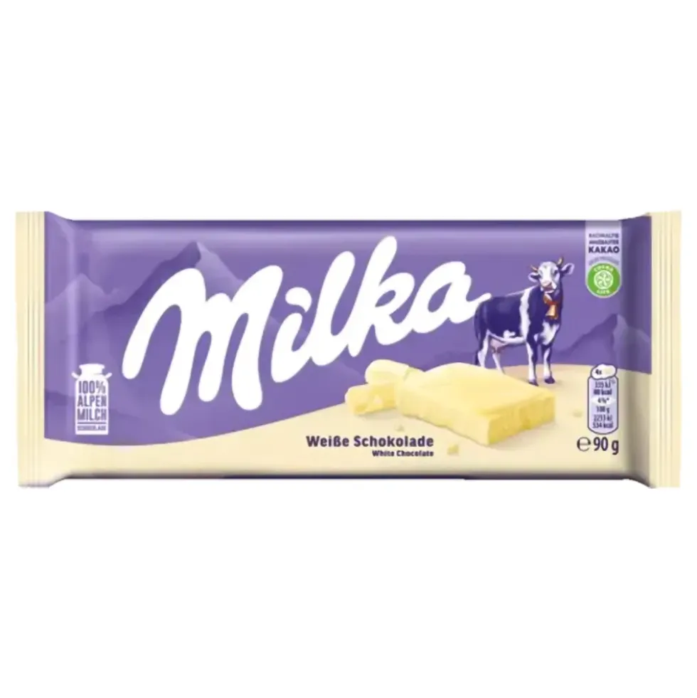 Milka Vit Chokladkaka