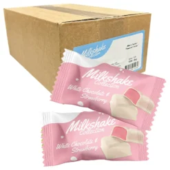 Milkshake White Choco & Strawberry Storpack