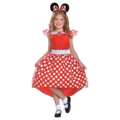 Mimmi Pigg Röd Barn Maskeraddräkt