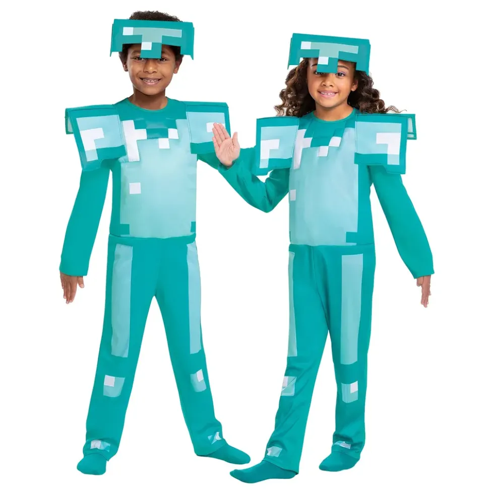 Minecraft Armor Barn Maskeraddräkt