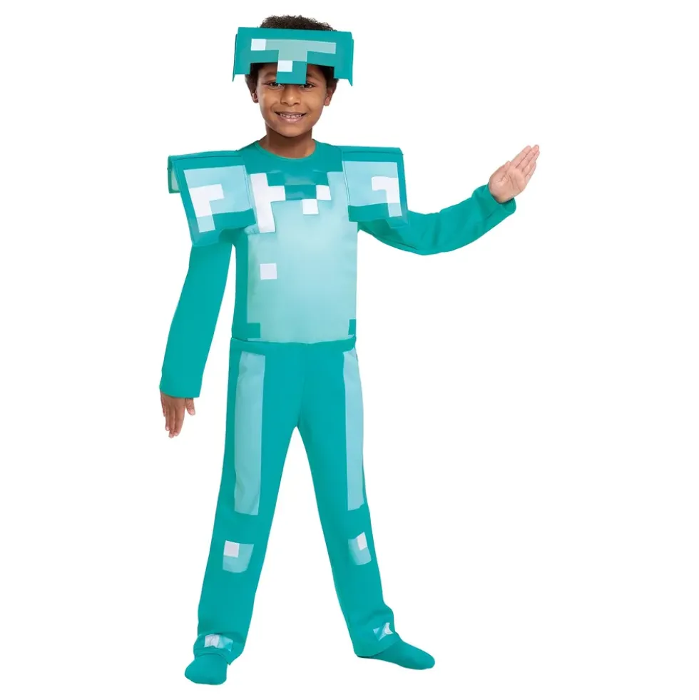 Minecraft Armor Barn Maskeraddräkt