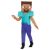 Minecraft Steve Barn Maskeraddräkt