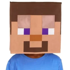 Minecraft™ Steve Mask för Barn