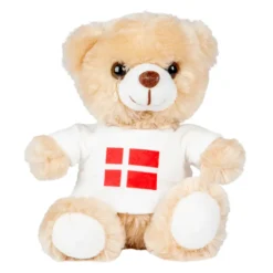 Mjukisnalle med Danska Flaggan