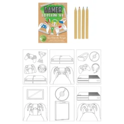 Målarbok Mini Gamer