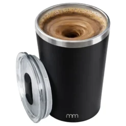MM Självrörande Mugg med Lock