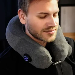 MM Uppblåsbar Nackkudde med Massage