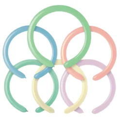 Modellballonger Mixade Pastell