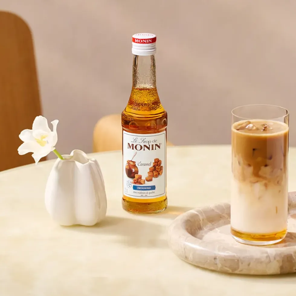 Monin Sockerfri Caramel Syrup 25 cl