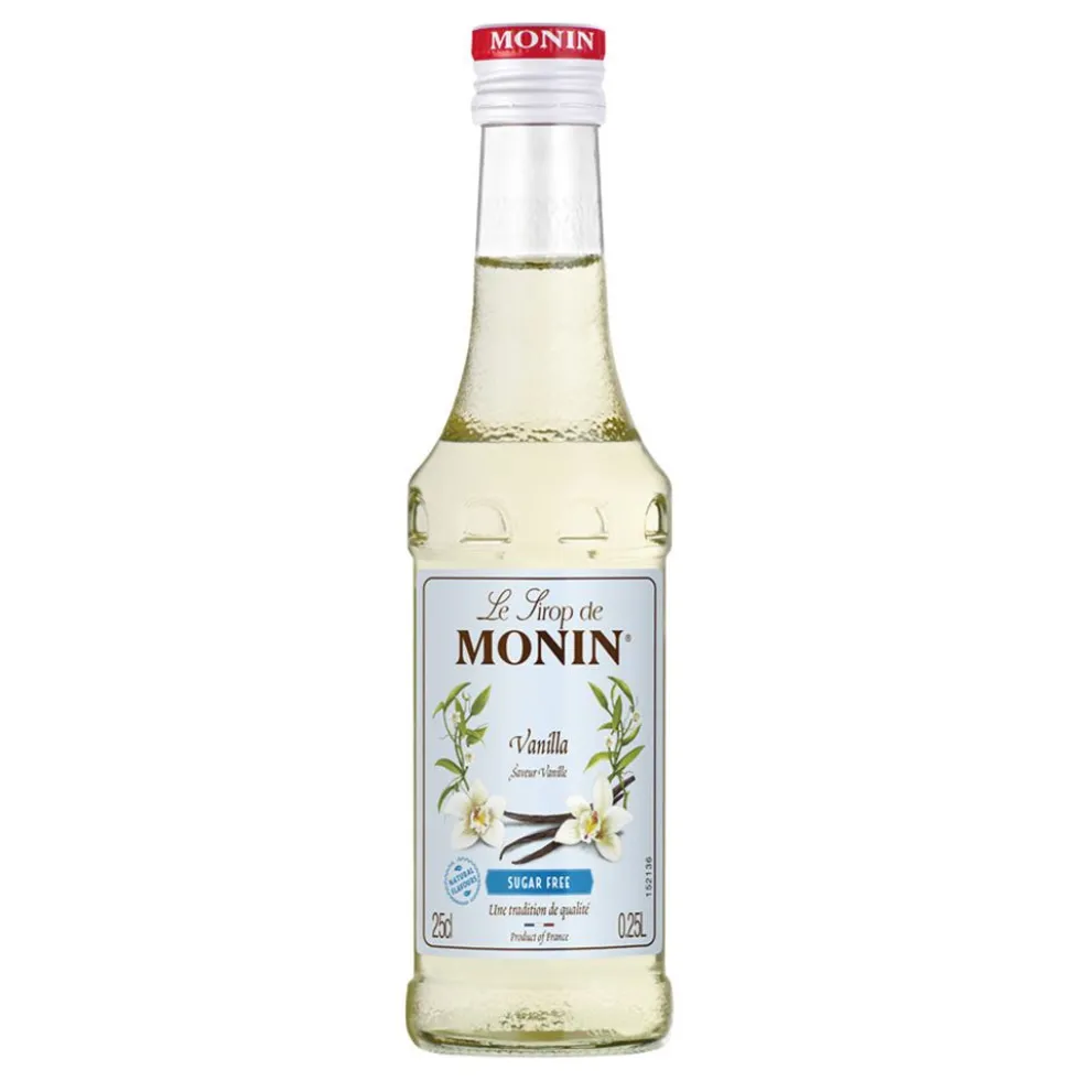 Monin Sockerfri Vanilj Syrup 25 cl