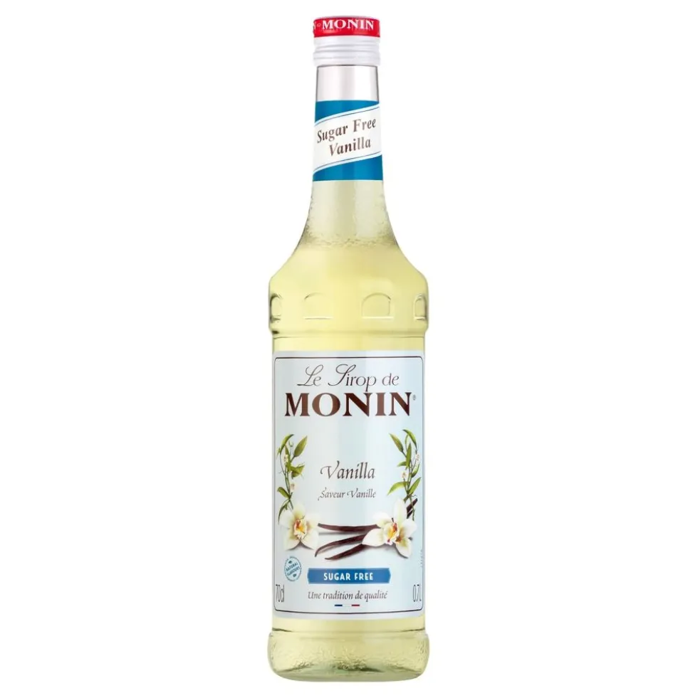 Monin Sockerfri Vanilj Syrup