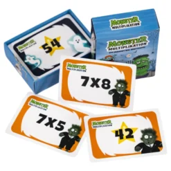 Monster Multiplikation Mattespel