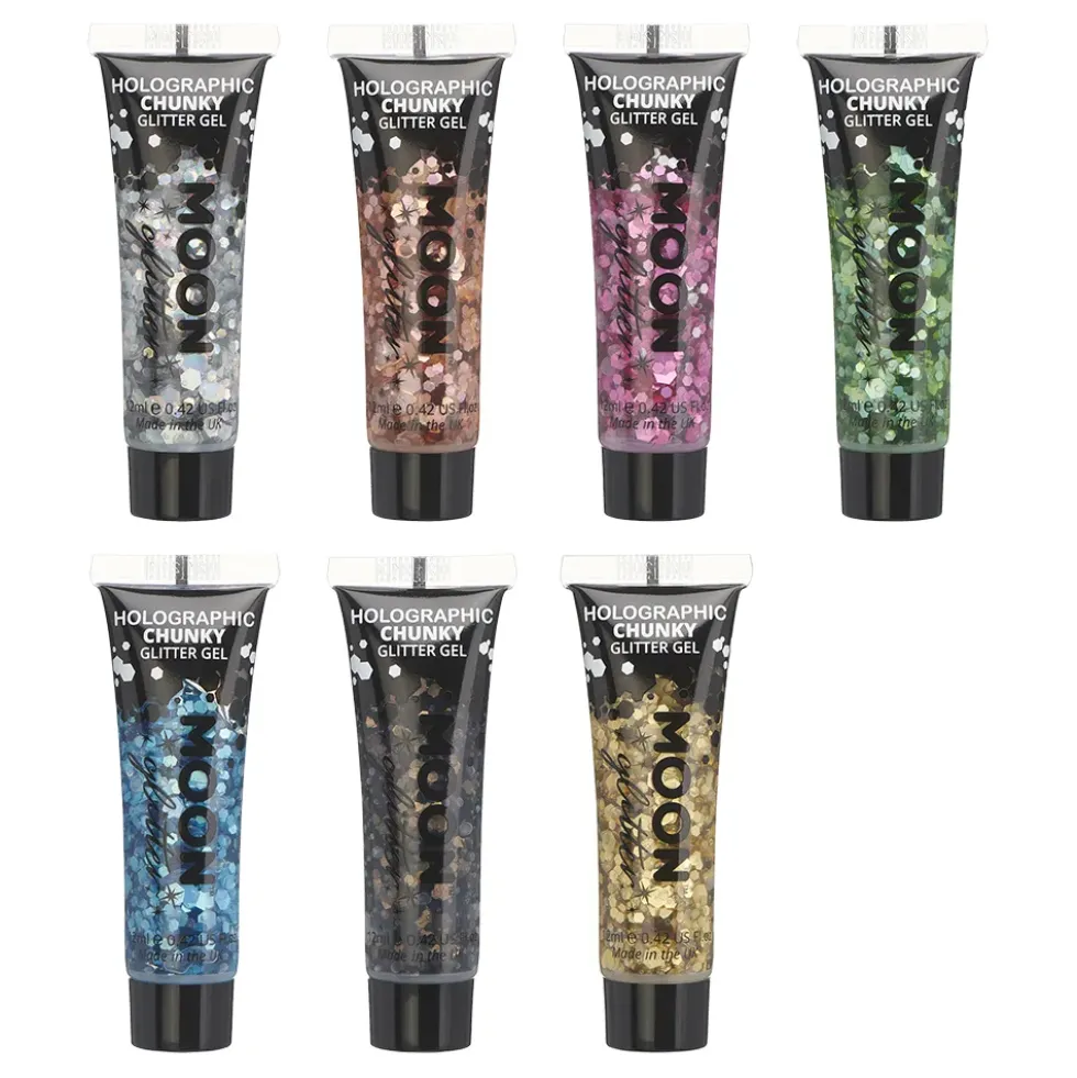 Moon Creations Holographic Chunky Glitter Gel