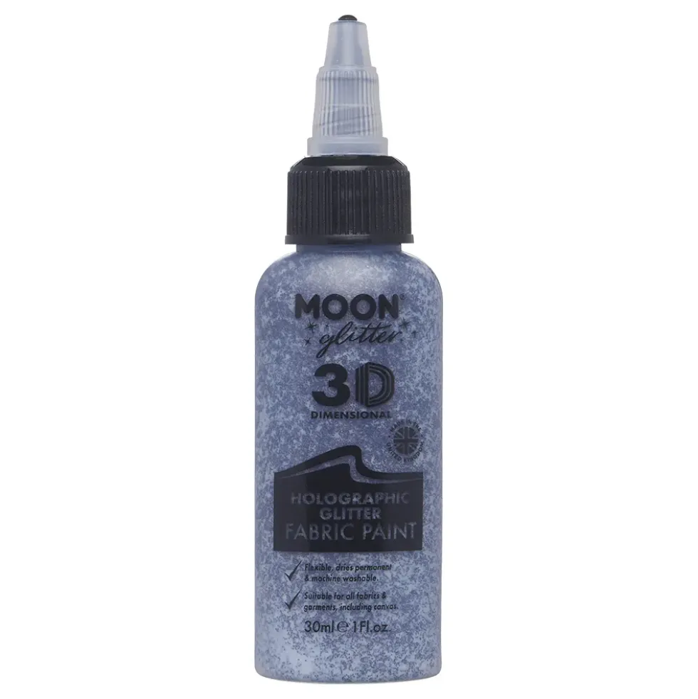 Moon Creations Holographic Glitter Fabric Paint