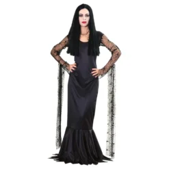 Morticia Familjen Addams Maskeraddräkt
