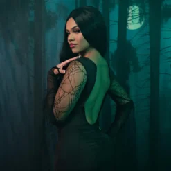 Morticia Maskeraddräkt