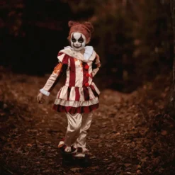 Mördarclown Barn Maskeraddräkt