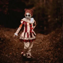 Mördarclown Barn Maskeraddräkt