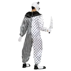 Mördar Pierrot Maskeraddräkt
