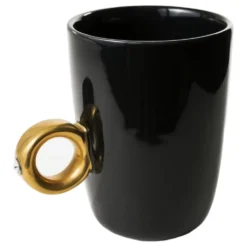 Mugg med Guldring