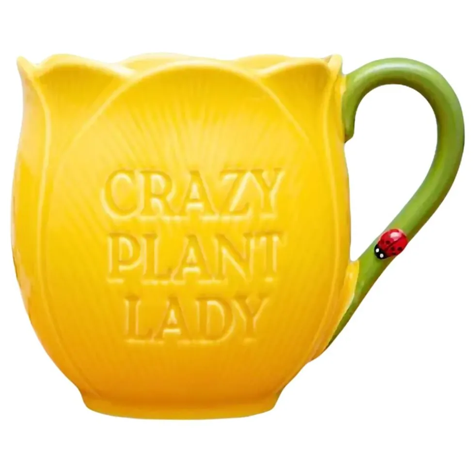 Mugg Tulpan Crazy Plant Lady