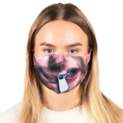 Munskydd med Ansiktsmotiv