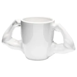 Muskelmugg Vit