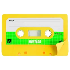 Mustard Cassette Sticky Notes