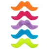 Mustascher Neonfärgade