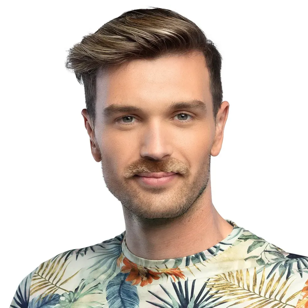 Mustascher Set