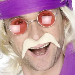 Mustasch Hippie Blond