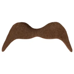 Mustasch Hippie Brun