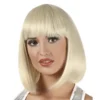Naturlig Blond Kort Peruk