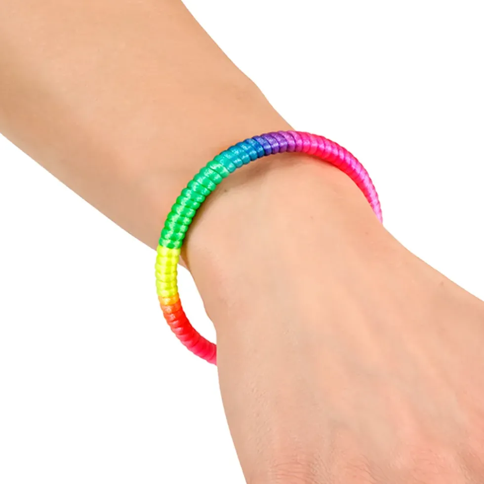 Neon Armband Regnbåge