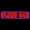 Neonskylt Blood Bar