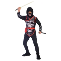 Ninja Halloween Barn Maskeraddräkt