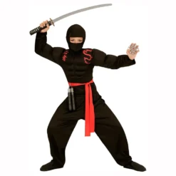 Ninja med Muskler Barn Maskeraddräkt