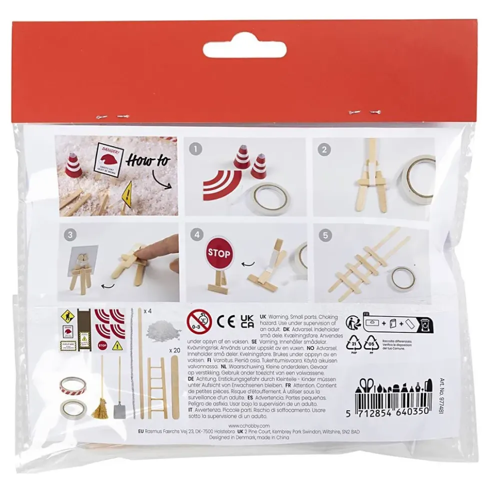 Nissedörr DIY Byggarbetsplats Kit