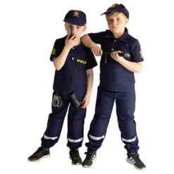 Norsk Polis Barn Maskeraddräkt