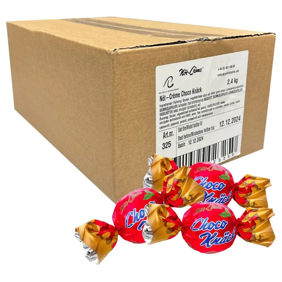 Nöt-Créme Choko Knäck Praliner Storpack