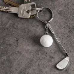 Nyckelring Golfklubba