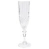 Okrossbart Champagneglas i Plast