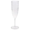 Okrossbart Champagneglas i Plast Bubbles