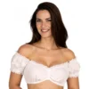 Oktoberfest Dirndl Blus Vit