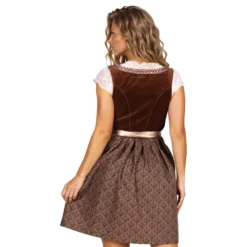 Oktoberfest Dirndl Jula Brun Deluxe Maskeraddräkt