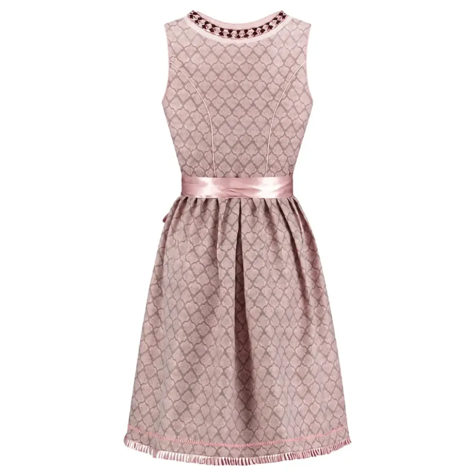 Oktoberfest Dirndl Rosa Deluxe Maskeraddräkt