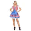 Oktoberfest Dirndl Rutig Maskeraddräkt