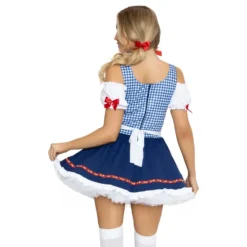 Oktoberfest Klänning Dam Deluxe Maskeraddräkt